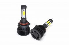 V7 4 sides 360 light 9006 LED car headlight bulb