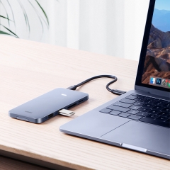 USB-C Hub with M.2 Hard Drive Enclosure