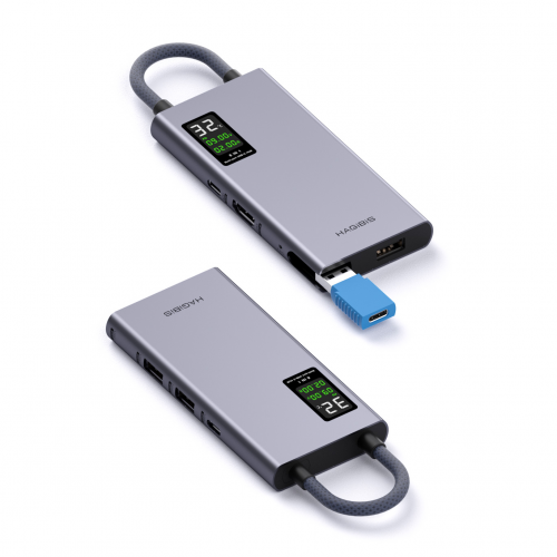 Hagibis Portable USB-C Hub with M.2 NVMe SSD Enclosure