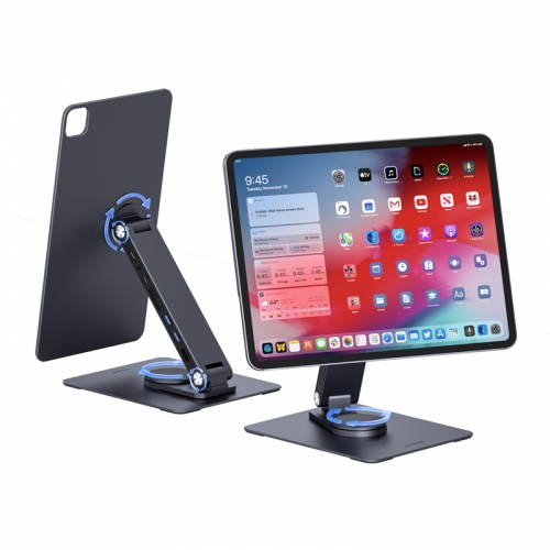 Magnetic iPad Stand with USB C Hub