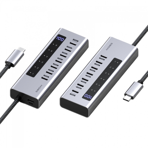 LED Display USB C Hub