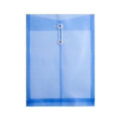 Poly String Envelope with Expandable Gusset, Translucent, PP Letter Size