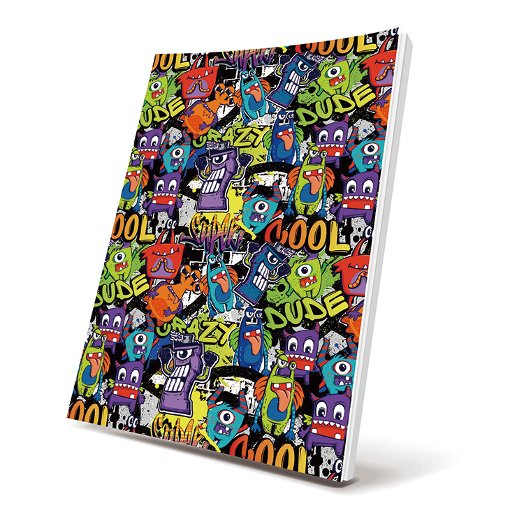 Selfadhesive Book Cover Graffiti