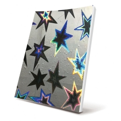 Holographic Self-adhesive Book Cover, Boom