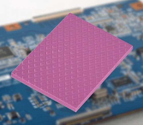 Series thermal conductive pad