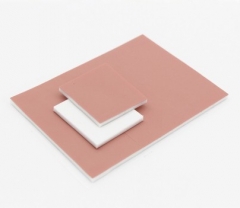 LCP Silicone thermal pad with one side silicone tape