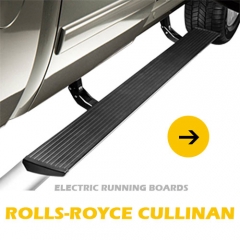 Easy install aluminium automatic scaling electric pedal side step for Rolls Royce Cullinan