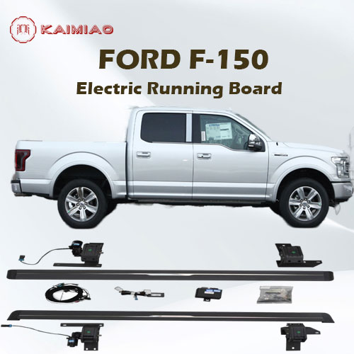 Trunk side step electric running board perfect kit for Ford F-150 integrated LED lighting