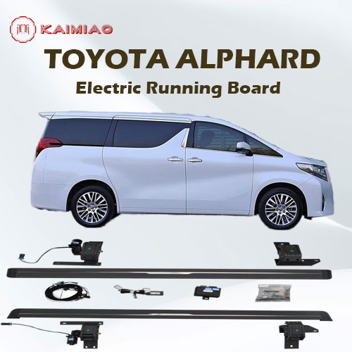Automatic Extending running boards with LED Light optional for Toyota Alphard