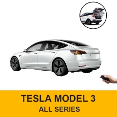 Great anti-pinch electric tailgate car lift retrofitted with kick sensor optional for Tesla Model 3