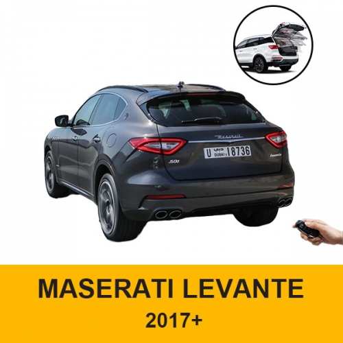 Maserati Levante intelligent electric tailgate lift power boot auto on off with remote control