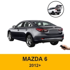 Smart power tailgate lifter with double struts and upper suction lock for Mazda 6
