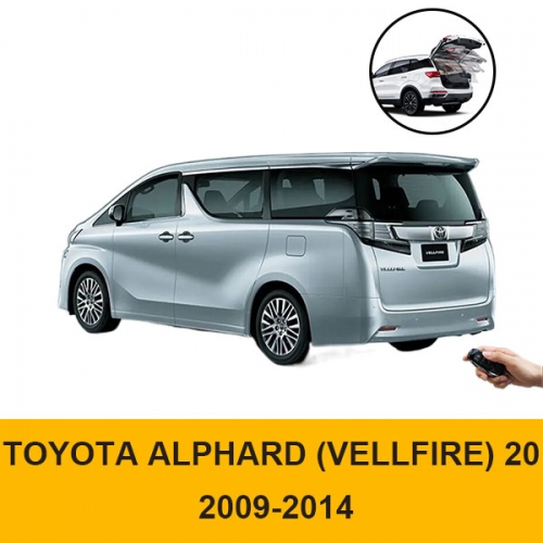 Hot sales auto body parts Toyota Alphard 20 tailgate lifts with foot sensor