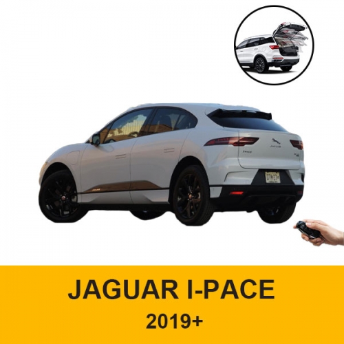 Kick activated hands free power tailgate opener with remote control for Jaguar I-Pace