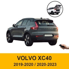 Auto car trunk lid hands free power tailgate lift with remote control soft close type for Volvo XC40