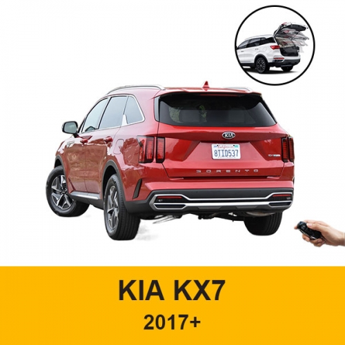 Kia KX7 smart intelligent power tailgate lift with automatic kick activated and remote control