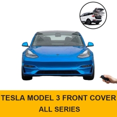 For Tesla Model 3 Trending Auto Electric Front Cover Remote Control Car Tailgate with Foot Sensor