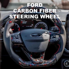 LED Screen Light Steering Wheel Fit For Ford Gti MK5 MK6 MK7 MK8 F150 F350 Foucs Mustang