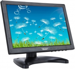 Eyoyo 10 Inch IPS LCD Monitor 1280x800 Resolution Support HDMI VGA BNC AV Input for PC TV Security Display(10 inch)