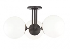 3-Light Semi Flush Mount