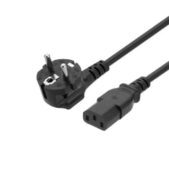 EU Power Cord with 2-prong plug