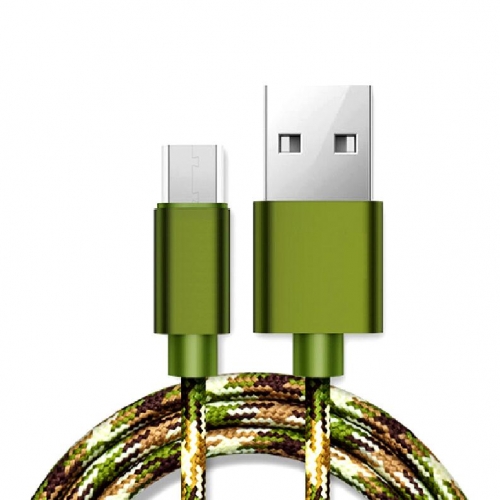 Camouflage Micro USB Cable