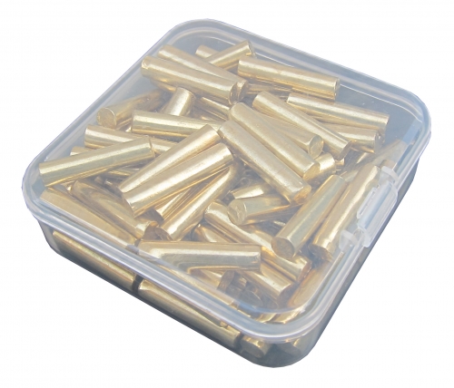 3/16-Inch Straight Rod Shelf Rests 80Piece Set (Brass)