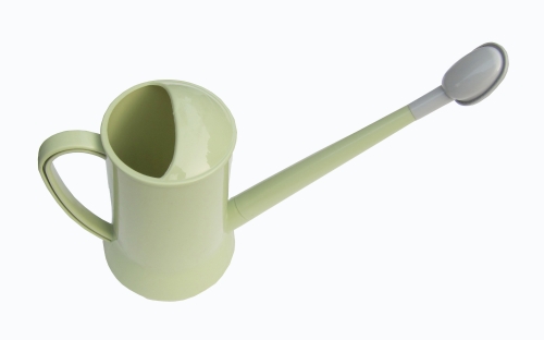 Elegant Watering Can Long Spout 2L, Inornate Watering Pot (Tea Green)