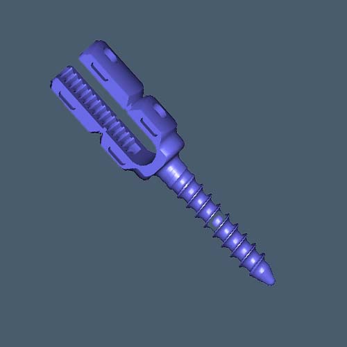 Spinal RS8-5.5 rod reduction Polyaxial Pedicle Screw