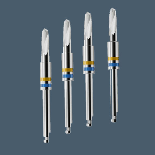 Dental Tapered Depth Drills with stops