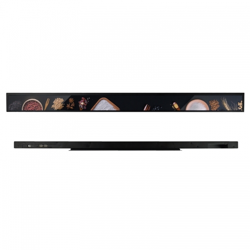 SYET 19,1 Zoll lange LCD-Bildschirmleiste LCD-Werbedisplay