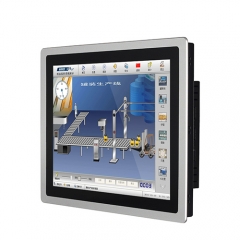 Industrial Panel PC Capacitive Touch Fully enclosed with Aluminum Rear Cover all in one machine