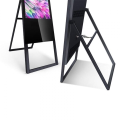 SYET 55 Zoll WIFI Digital Signage LCD-Werbung Display Kiosk Werbung Player Android-System Tragbare Digital Signage