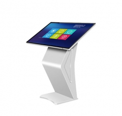 50 inch standing touch screen kiosk mall information kiosk