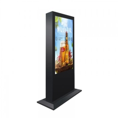 55inch advertising free standing display