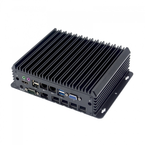 Industrial embedded computer embedded box fanless industrial computer