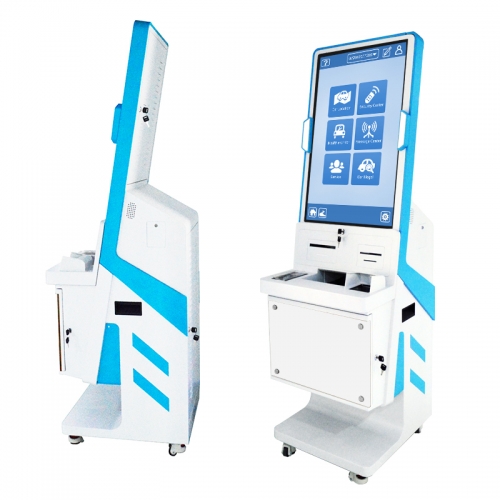 self service check in payment kiosk terminal machine management system