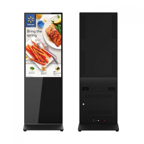 SYET 65 Inch Floor Standing Touch Screen Digital Signage Advertising Player For Shopping Mall