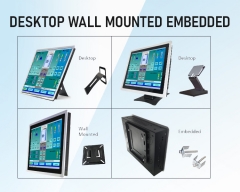 SYET10.4 Zoll Unterputz-Touchpanel-PC 10,4 '' quadratischer Bildschirm xga 1024x768 Industrie alles in einem Computer