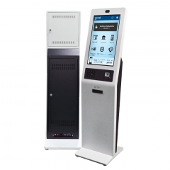 Queue management system self kiosk machine