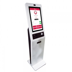 Queue management system self kiosk machine