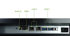 SYET 43 pouces Affichage publicitaire Vertical Intérieur vidéo USB numérique menuboard Mur lcd signalisation USB WIFI non tactile signalisation au détail