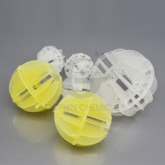 Boule creuse polyédrique en plastique