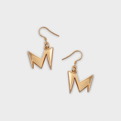 M Earrings #509