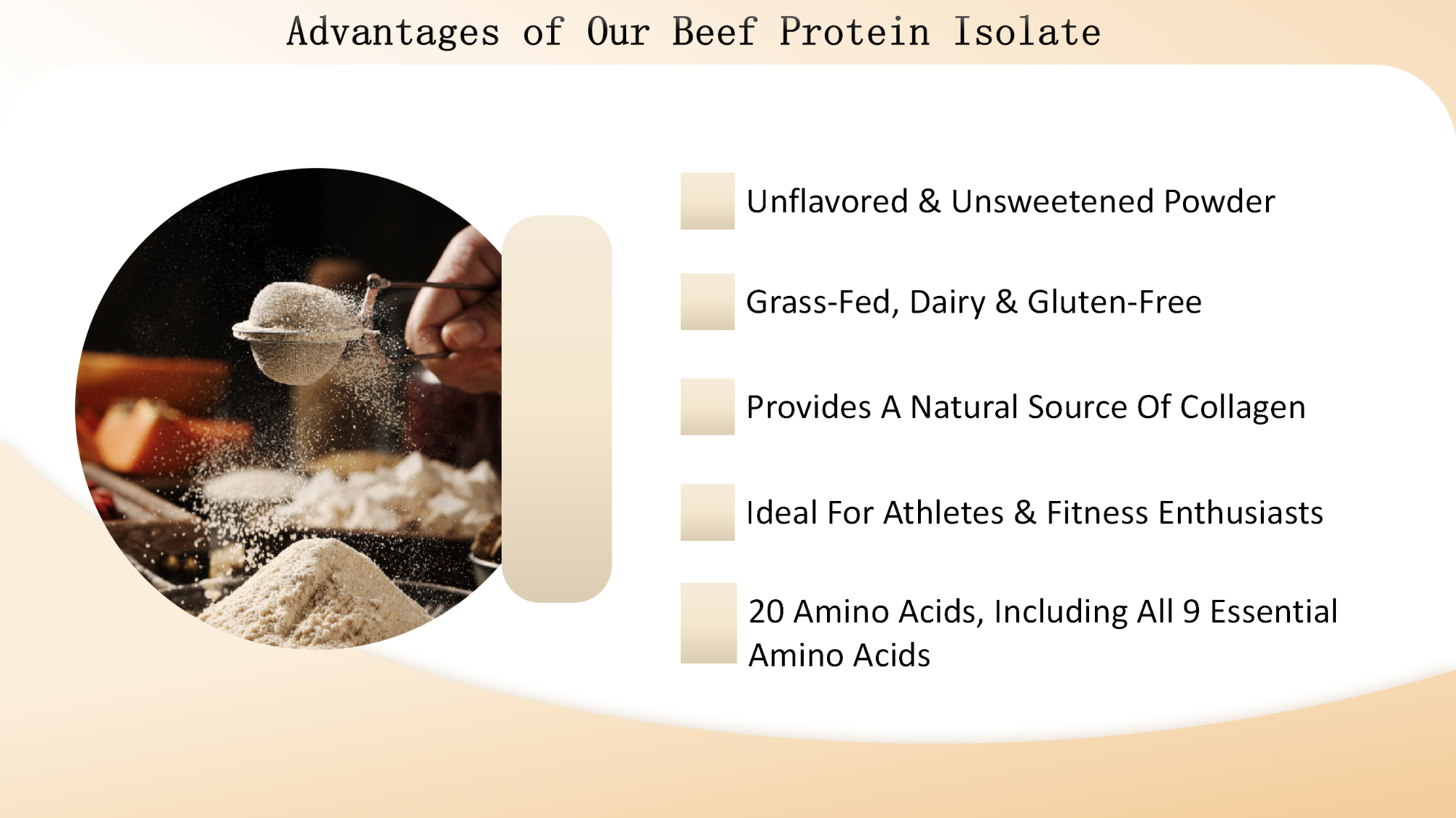Beef Protein Isolate Powder