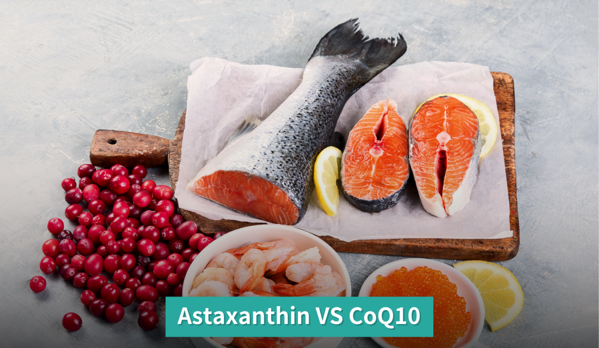 Astaxanthin vs CoQ10
