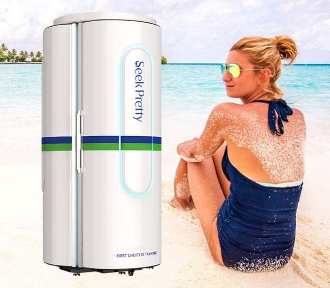 Latest Design Factory Direct Price Sunbed Solarium Body Tanning Sunbathing Machine