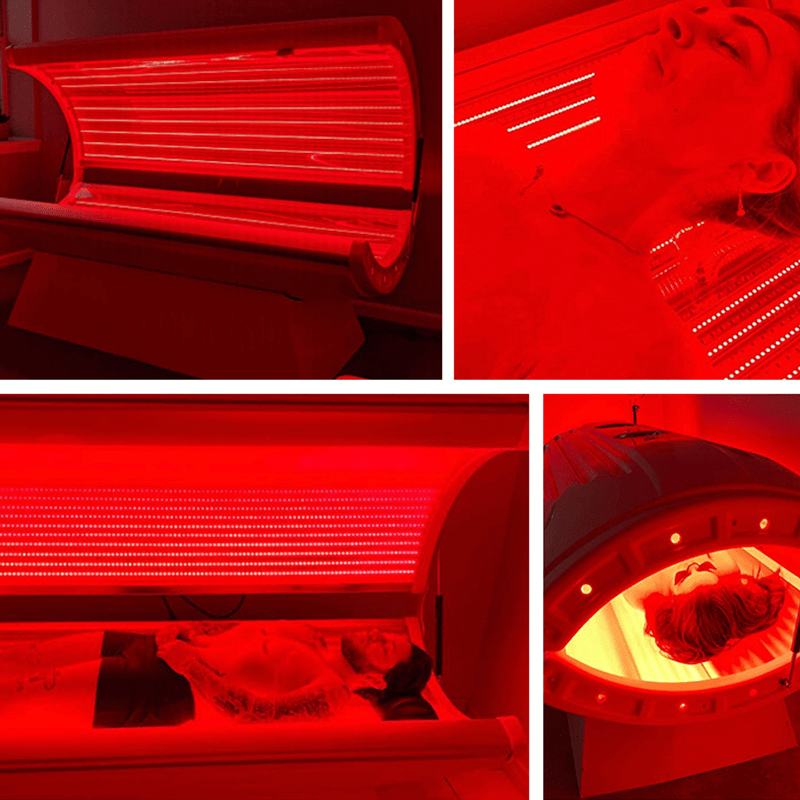 Commercial 1200w Red Light Treatment Bed For Wrinkle Remove Pain Relief