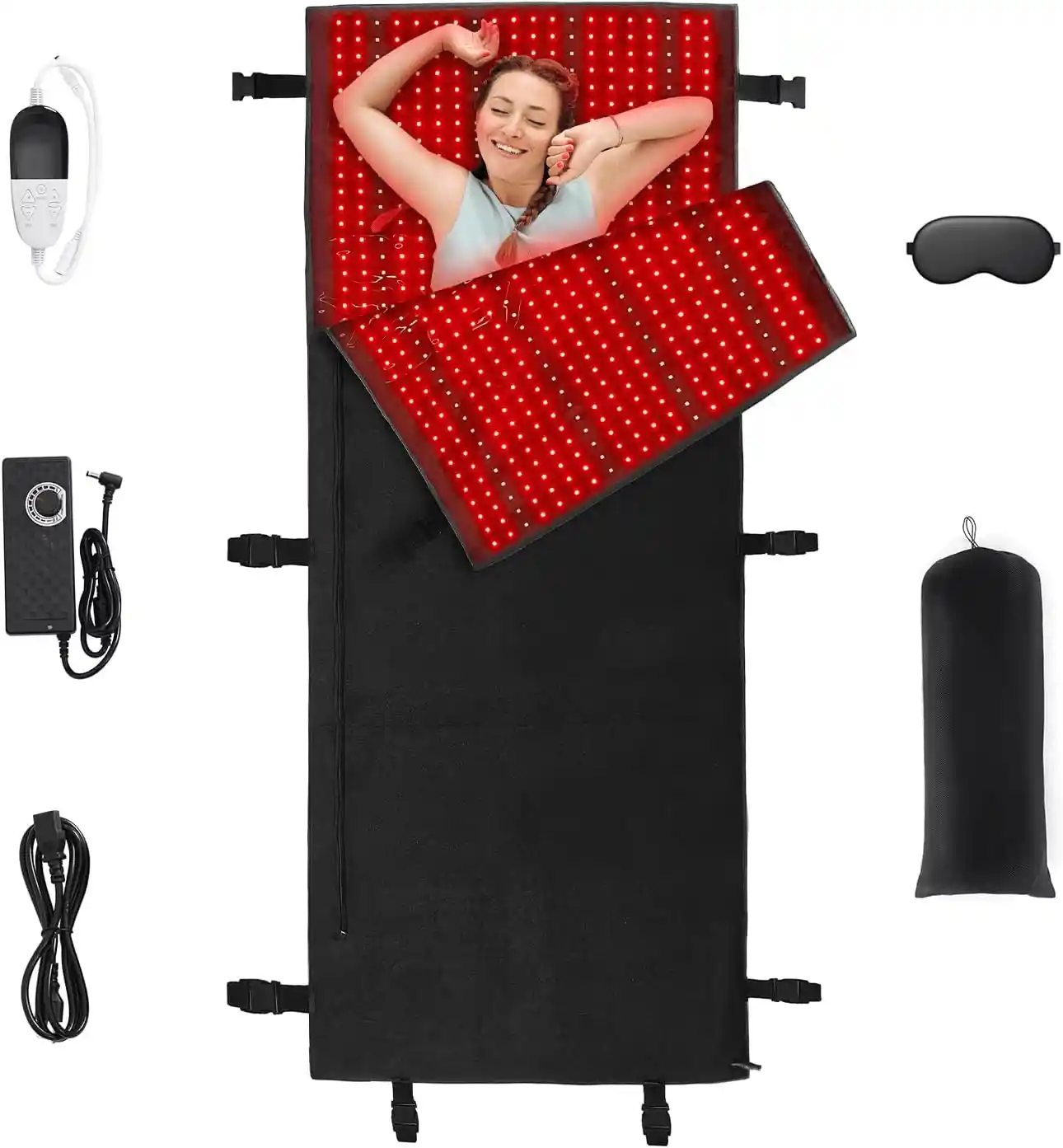 Infrared Blanket Total Body Red Light Therapy Blanket for Weight Loss