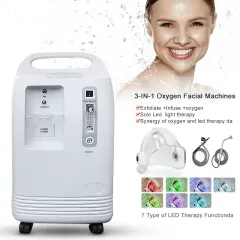 Oxygen Facial System with LED Light Oxygen Dome Facial Machine